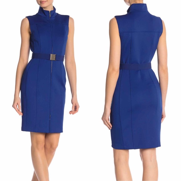 tommy hilfiger zip front dress